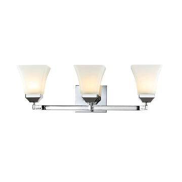 Staunton Iron/Glass Modern Cottage LED Vanity Light